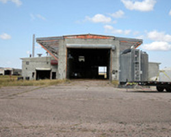 Missile buildings number 3 and 1 at the location of Atlas D Missile Site