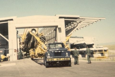 Missile site Pad C2 De-Mating (July 1964)